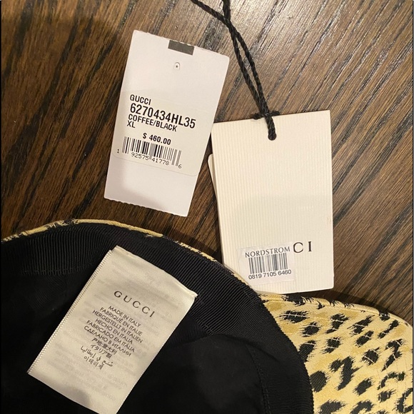 GUCCI | 2020 leopard & maroon hat - Picture 6 of 6